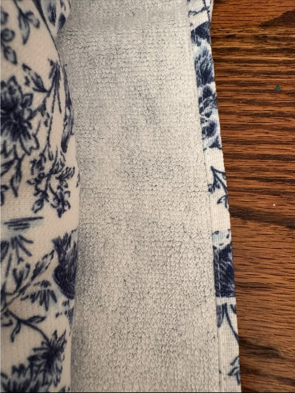 The Farmhouse by Rachel Ashwell Dog Toile Kitchen Towels Set/2 Bamboo Cotton NWT